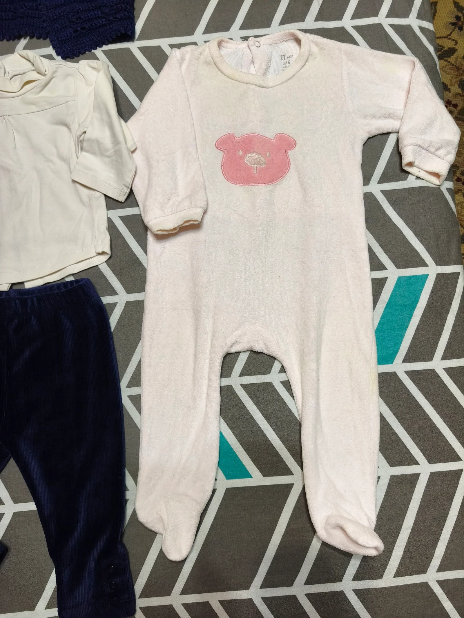Lote 6 piezas de bebé niña 3-6m | Lot bébé fille – photo 4